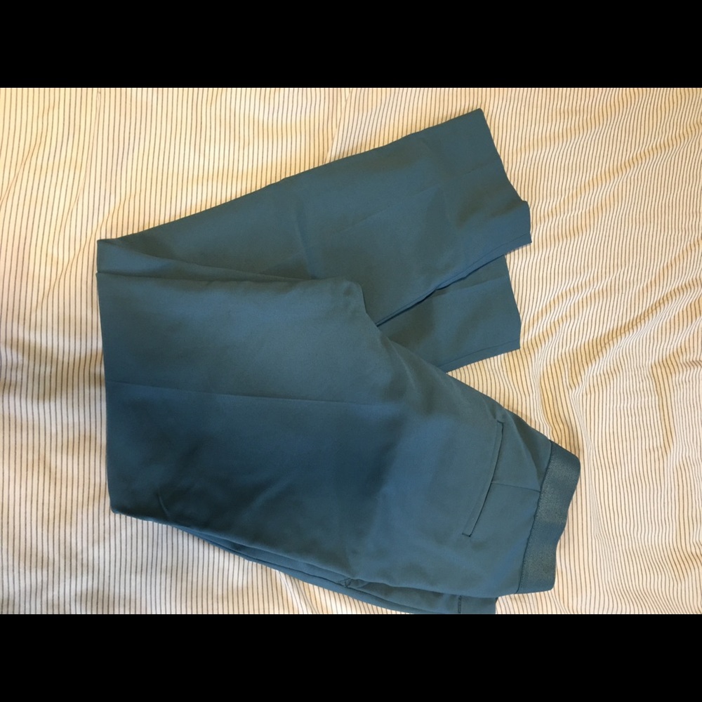 Amanda and Chelsea Slacks with ruffle pockets